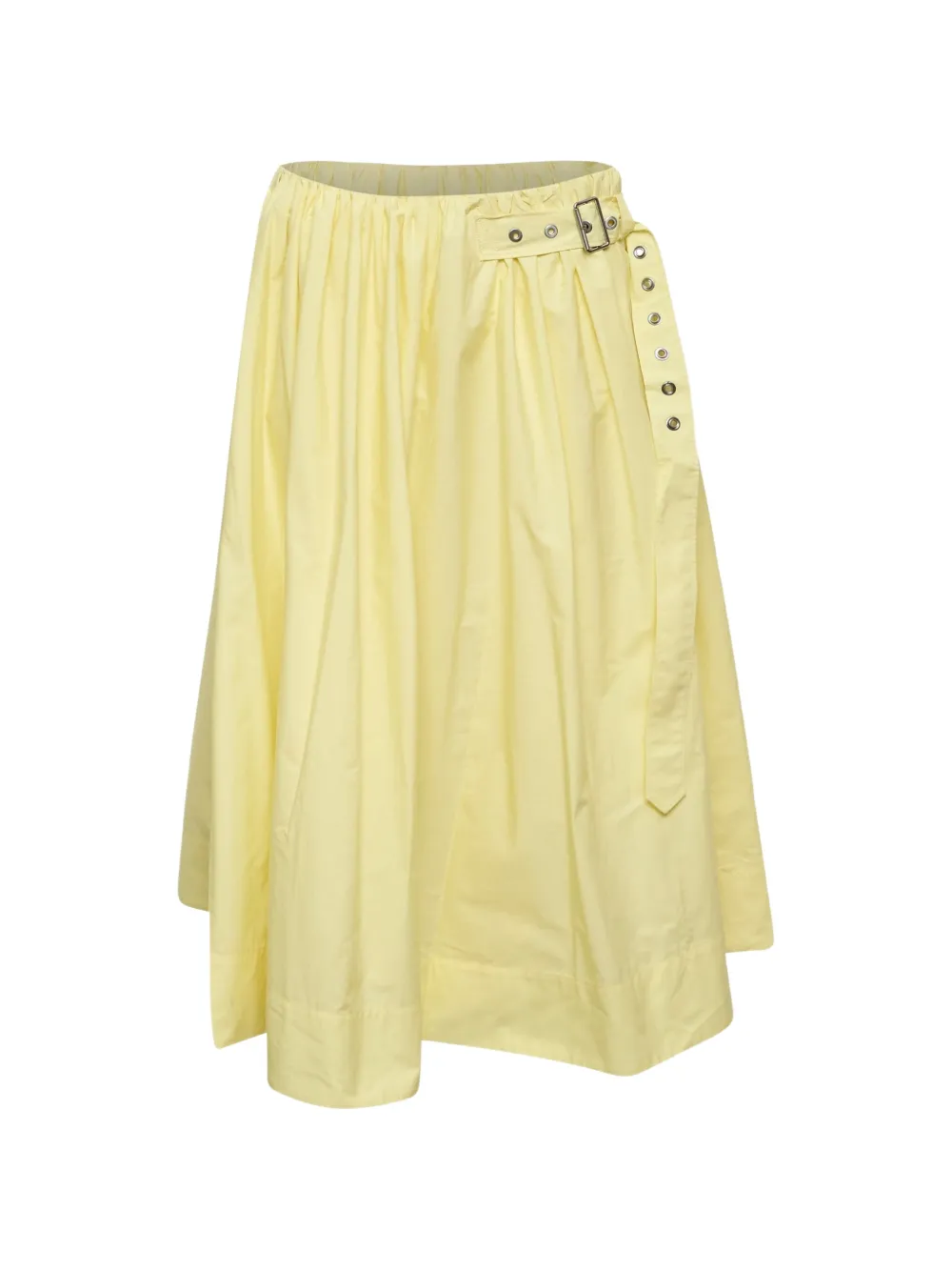 3.1 Phillip Lim belted gathered skirt - Giallo