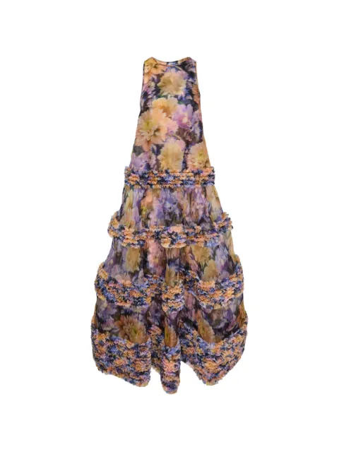 ZIMMERMANN Luna floral-print ruffled MAXI dress