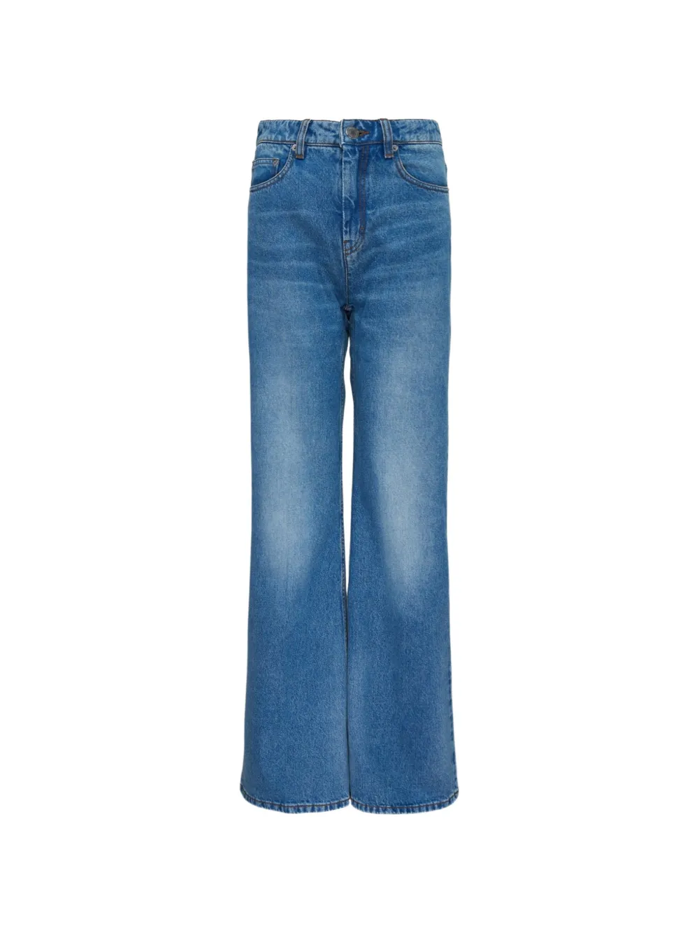 AMI Paris logo-patch jeans - Blu