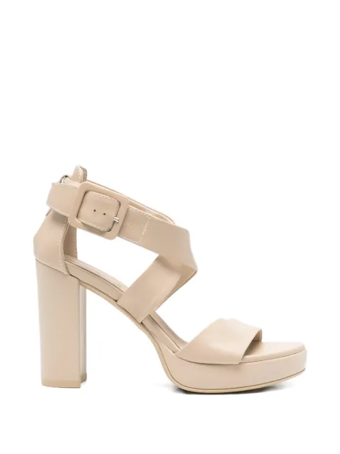 NERO GIARDINI buckle-fastening crossover-strap sandals