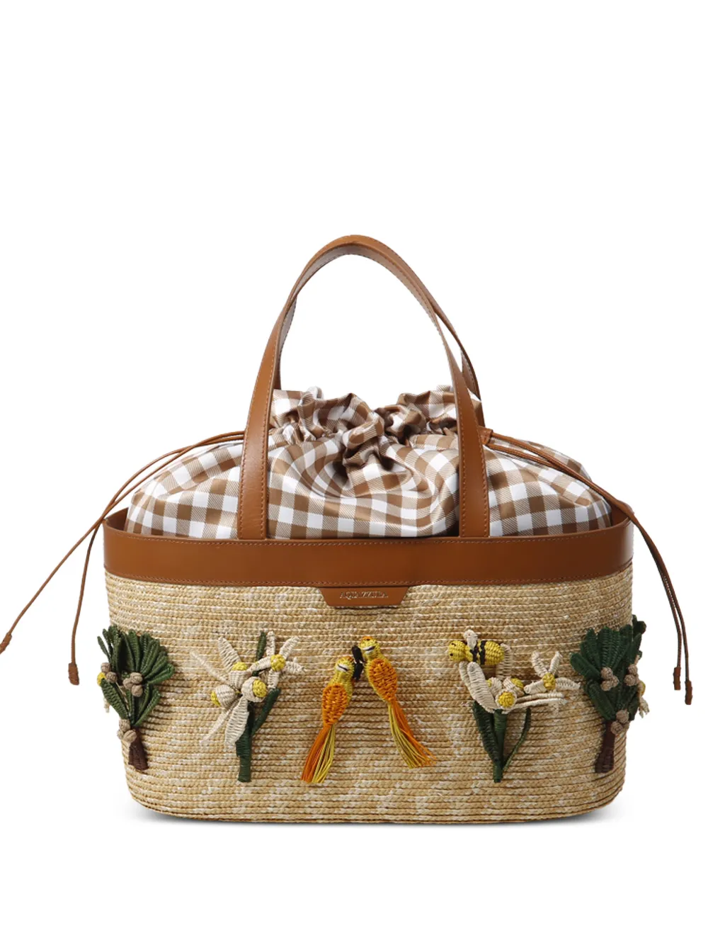 Aquazzura Birdsong tote bag - Nude