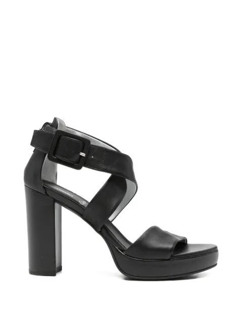 NERO GIARDINI buckle-fastening crossover-strap sandals