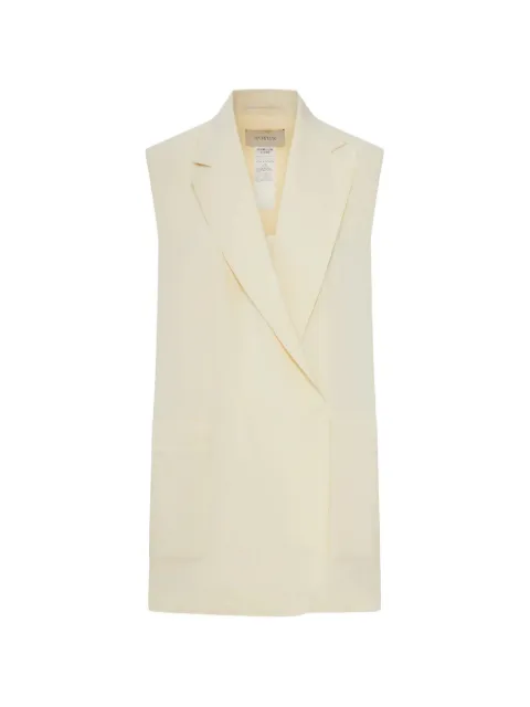 Sportmax sleeveless notched-lapel waistcoat