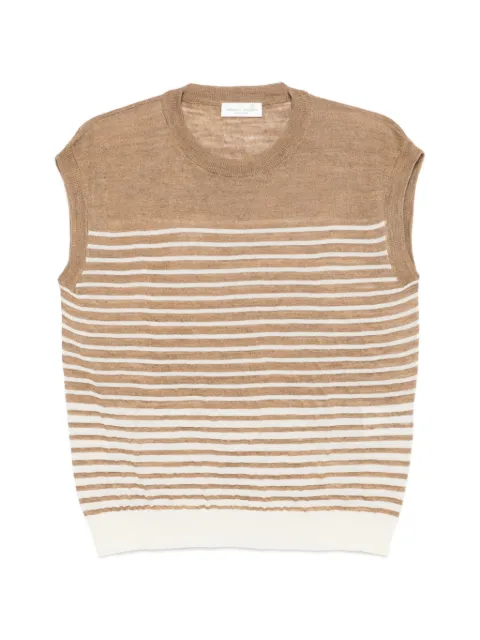 Roberto Collina — striped sleeveless sweater
