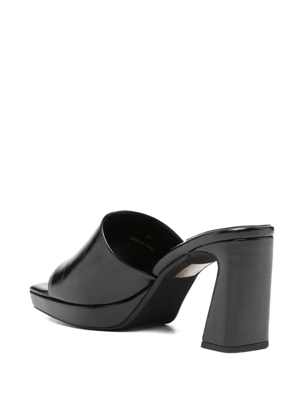 Jeffrey Campbell Dress-code leather sandals Zwart