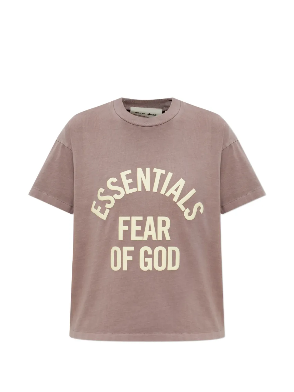 FEAR OF GOD ESSENTIALS logo-print T-shirt - Viola