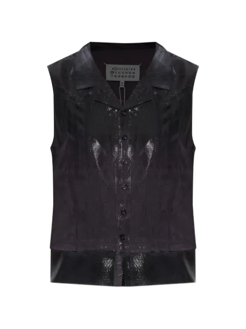 Maison Margiela blusa sin mangas
