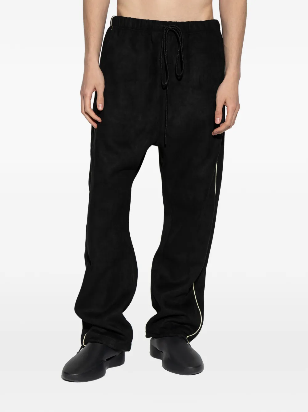 FEAR OF GOD ESSENTIALS Signature trainingsbroek met afwerking Zwart