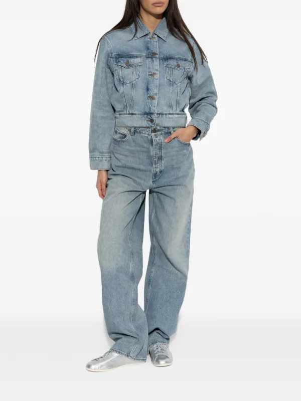 FEAR OF GOD ESSENTIALS Essentials faded-effect Jeans | Blue