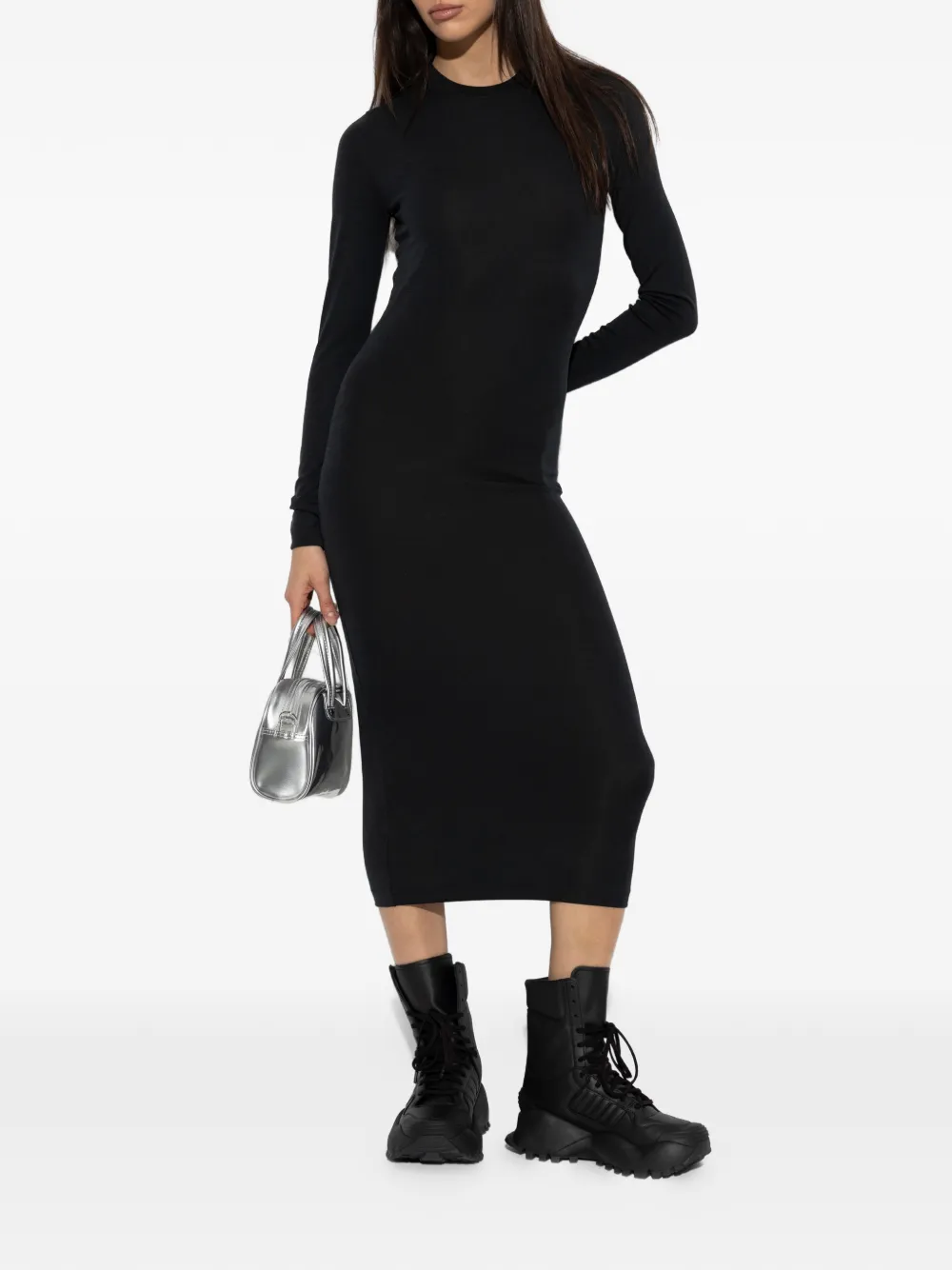 FEAR OF GOD ESSENTIALS jurk met lange mouwen Zwart