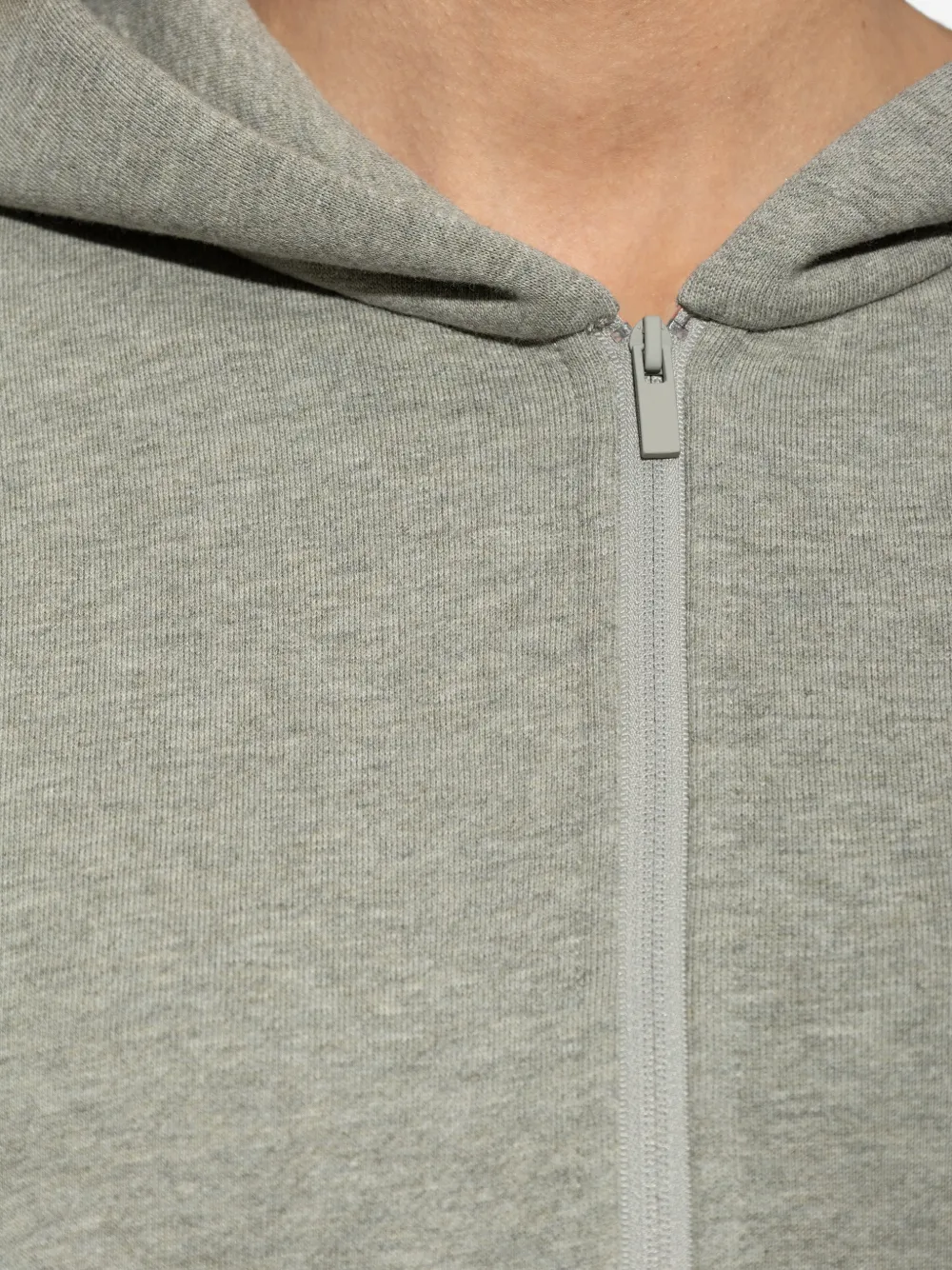 FEAR OF GOD ESSENTIALS Hoodie met logopatch Grijs
