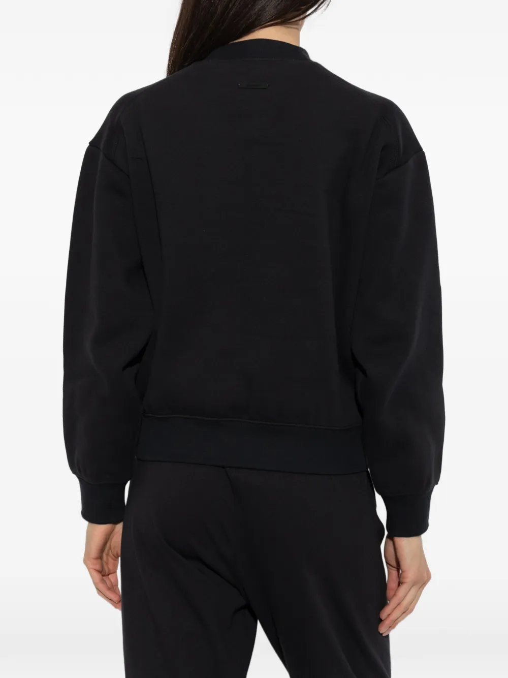 FEAR OF GOD ESSENTIALS Sweater met logoprint Zwart