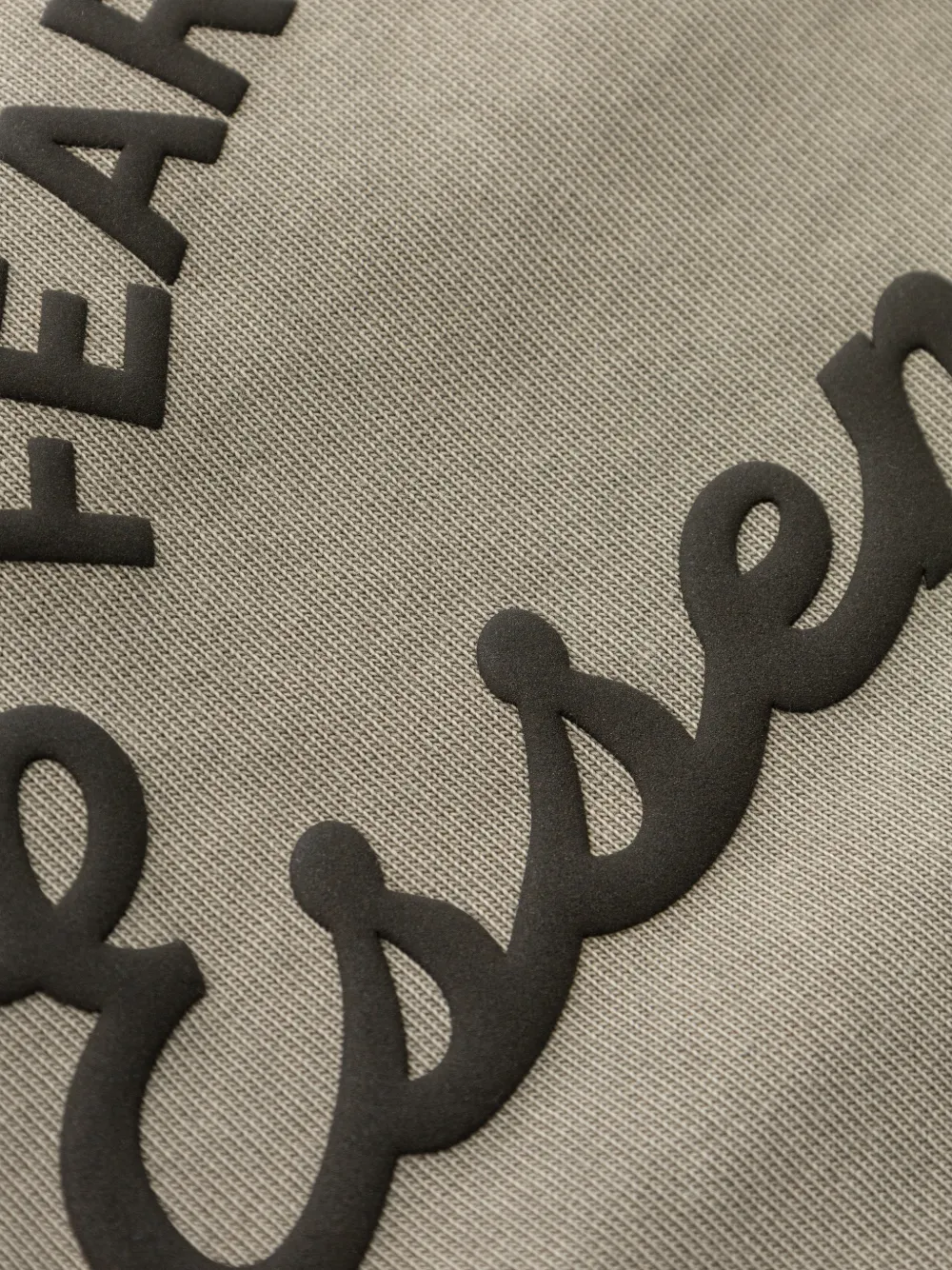 FEAR OF GOD ESSENTIALS KIDS Essentials T-shirt met logo-print Beige