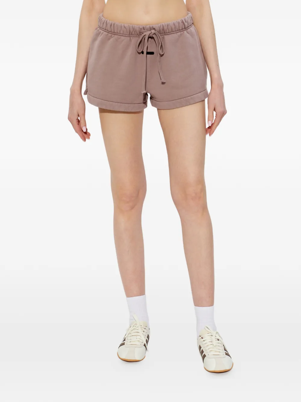 FEAR OF GOD ESSENTIALS shorts met trekkoord Beige