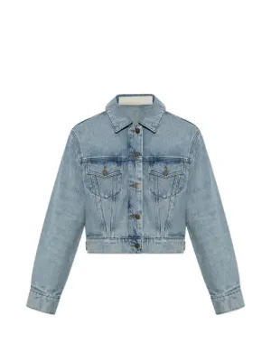 AMI Paris デニムジャケット | ブルー | FARFETCH JP