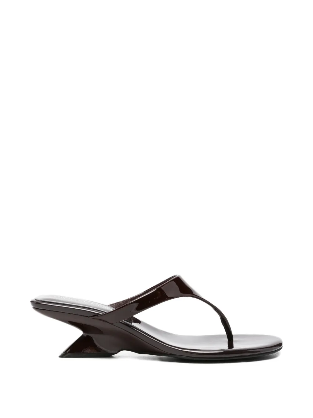 Jeffrey Campbell Medellin patent-finished sandals Bruin