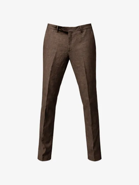 FRANZESE COLLECTION Stefano De Martino flat-front trousers