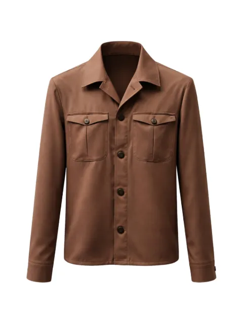 FRANZESE COLLECTION Stefano De Martino bellows-pocket shirt jacket 