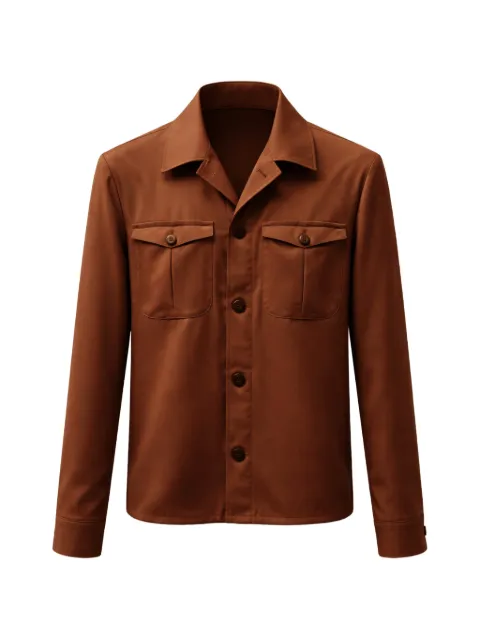 FRANZESE COLLECTION Stefano De Martino bellows-pocket shirt jacket 