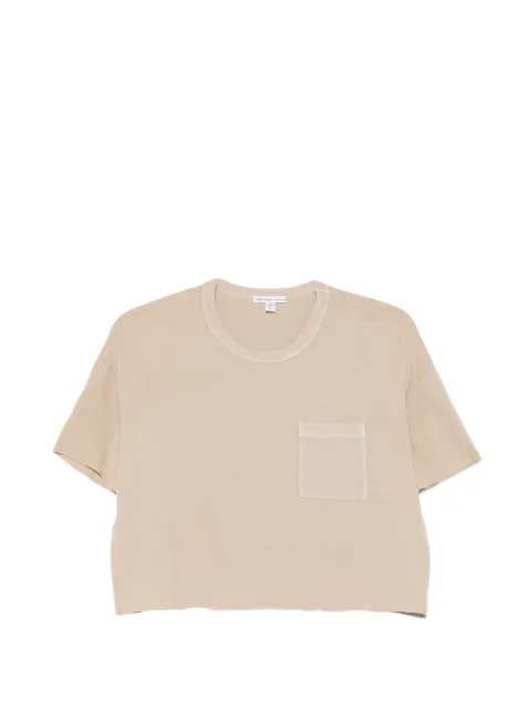 James Perse pocket cropped T-shirt
