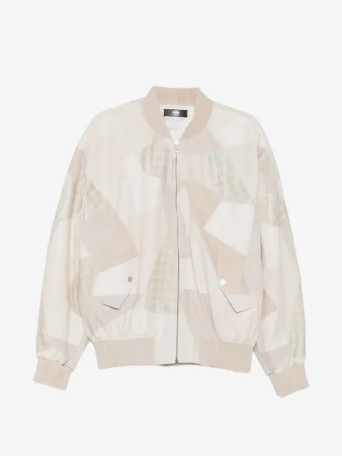 AMIRI patchwork bomber jacket