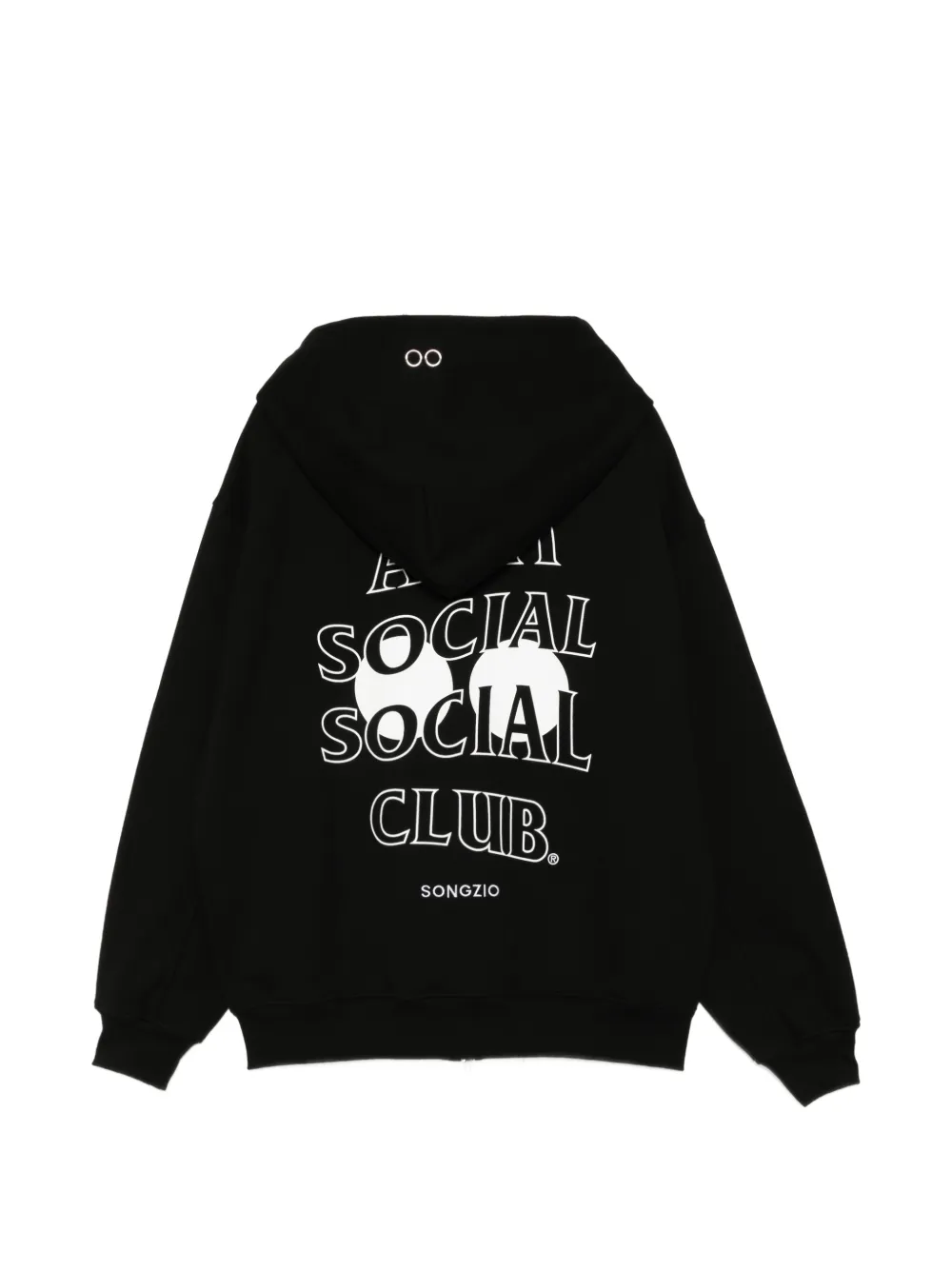 SONGZIO x ASSC hoodie met rits Zwart