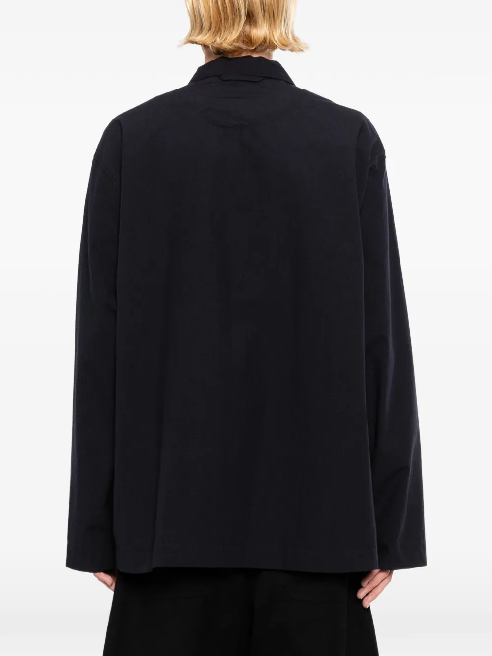 Studio Nicholson Shirtjack Blauw