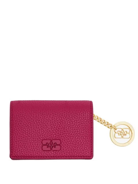 GANNI Bou flap card holder