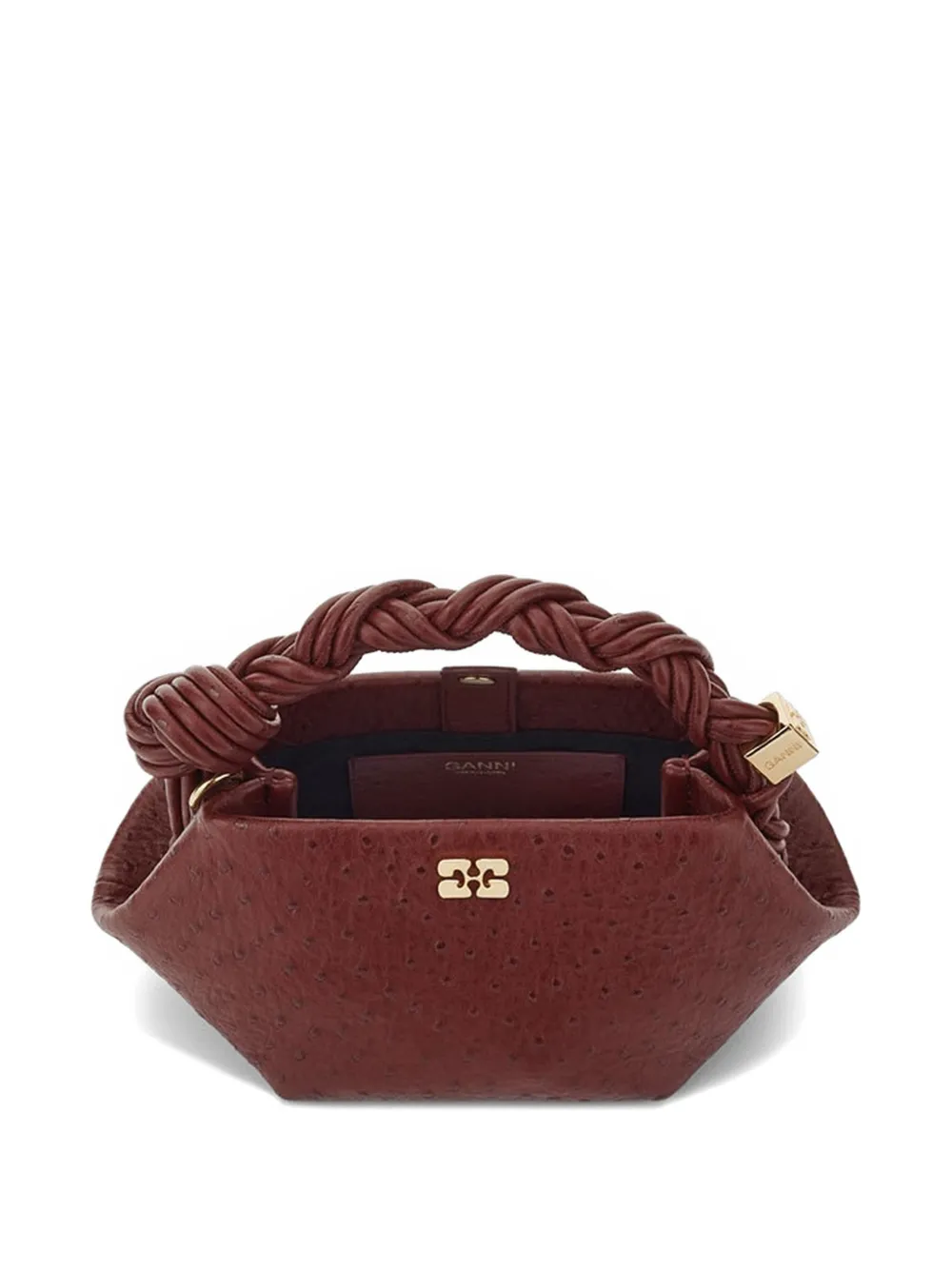 GANNI Bou mini-tas Rood