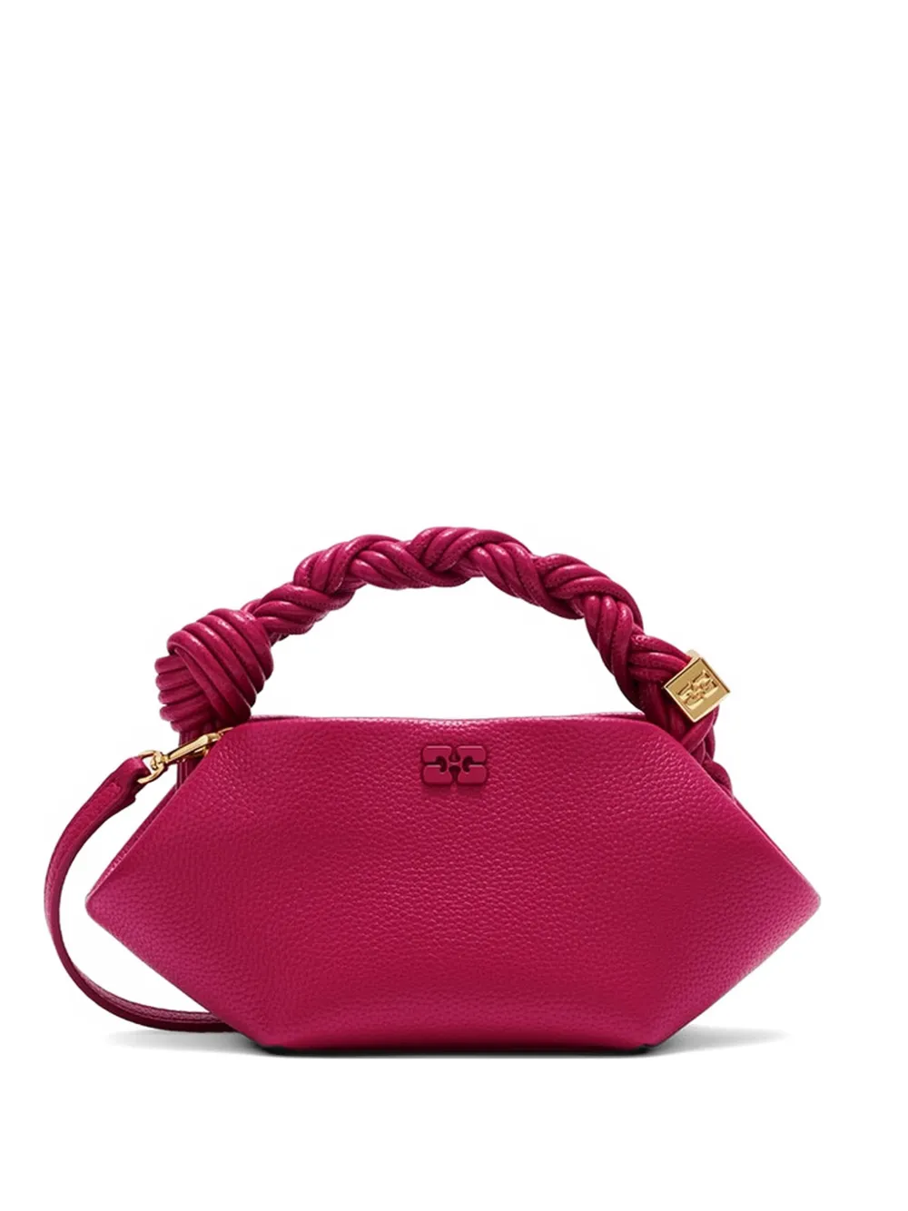 GANNI mini Bou tote bag - Rosso
