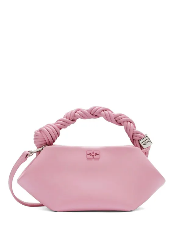 Ganni Mini Bou Tote Bag in Pink
