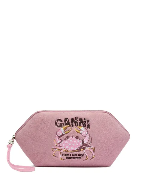 GANNI bikini con cangrejo bordado