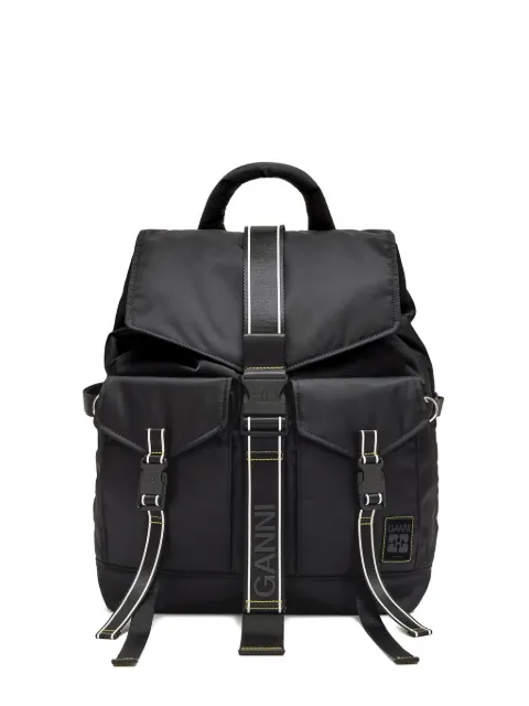 GANNI Re-Tech buckled backpack
