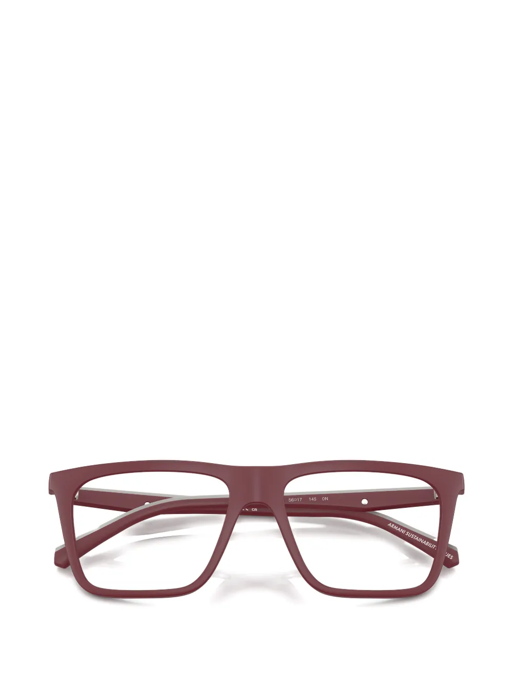 Emporio Armani square-frame sunglasses - Rot