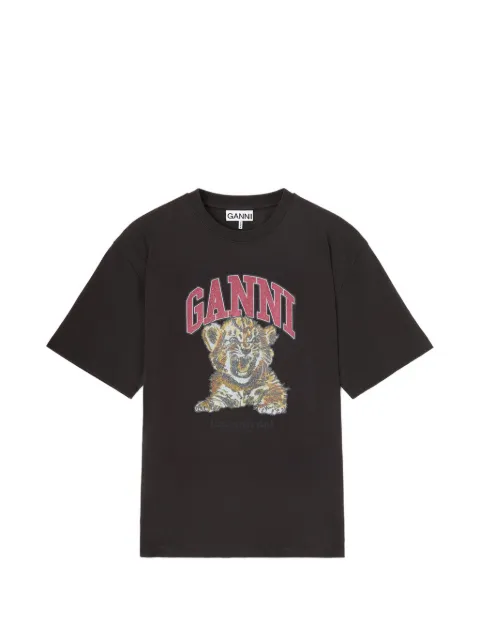 GANNI T-shirt con logo