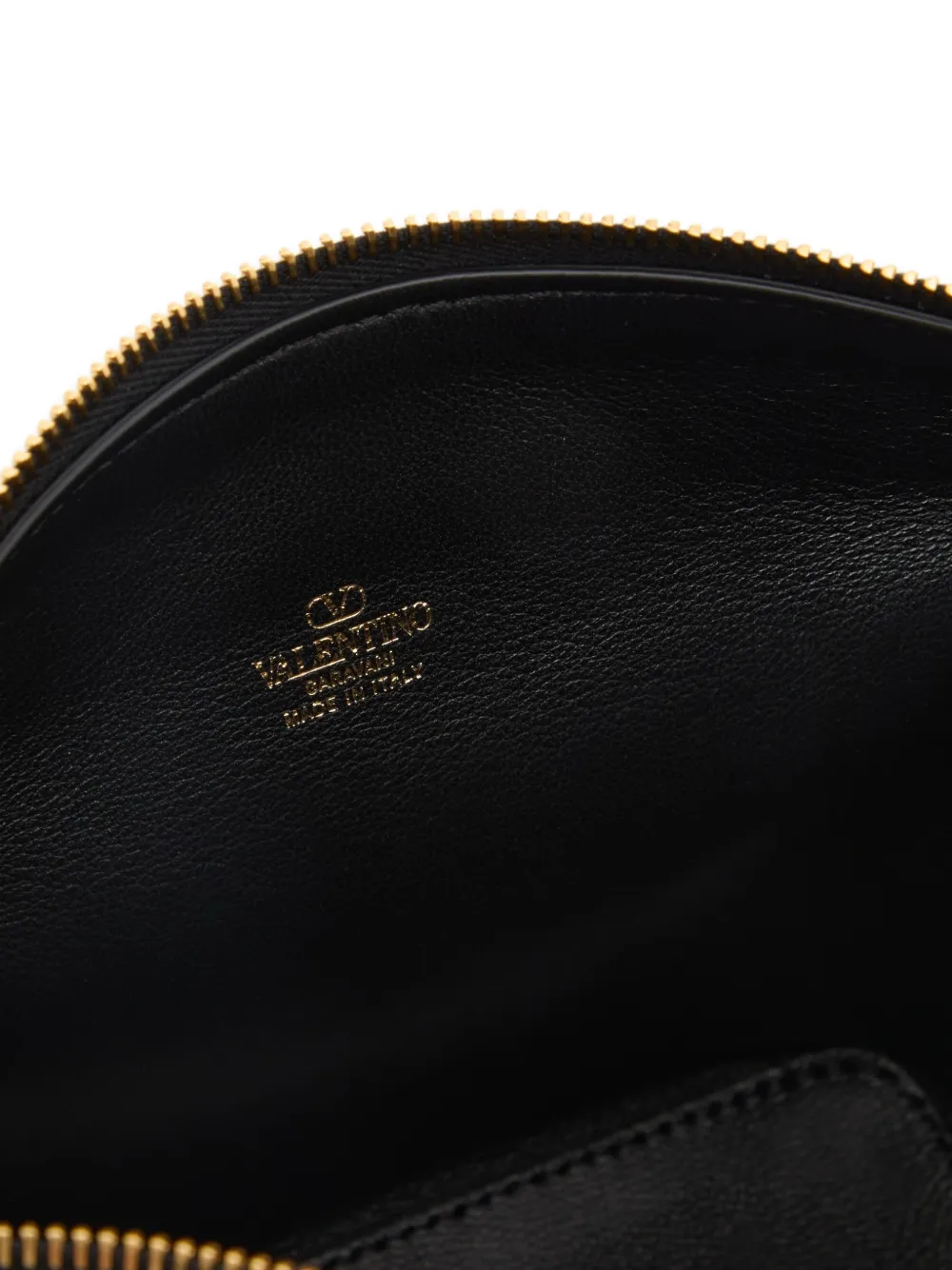 Valentino Garavani VLogo The Bold Edition nappa leren mini-handtas Zwart
