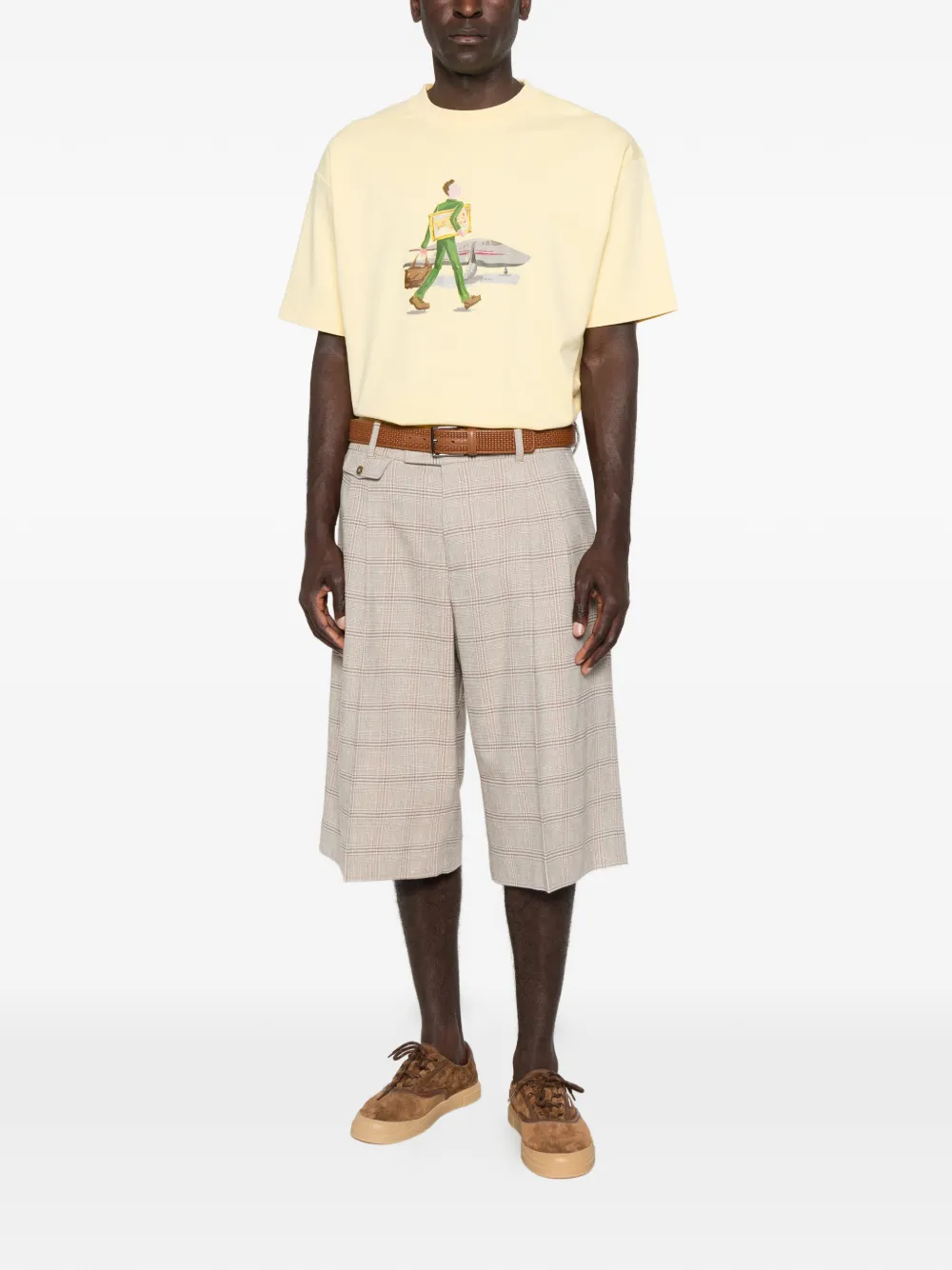 Drôle De Monsieur L'Homme Au Tableau T-shirt Geel