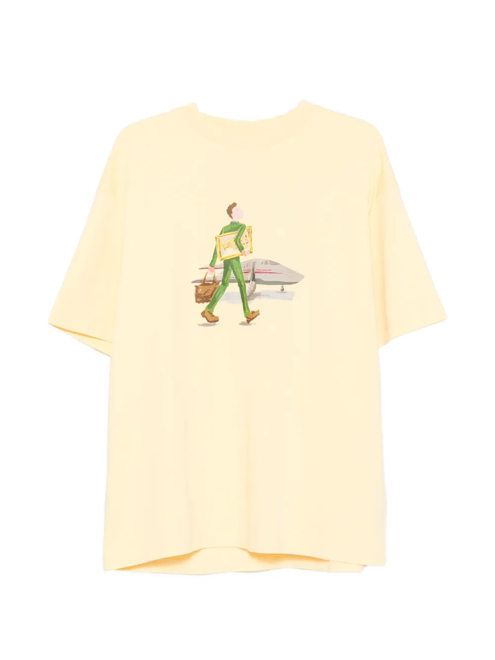 Drôle De Monsieur L'Homme Au Tableau T-shirt - Giallo