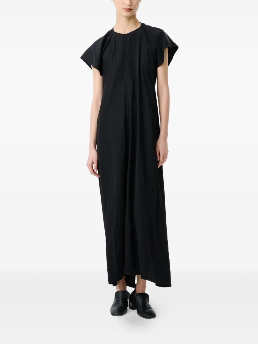  Studio Nicholson Vestido Largo Surat - Negro 