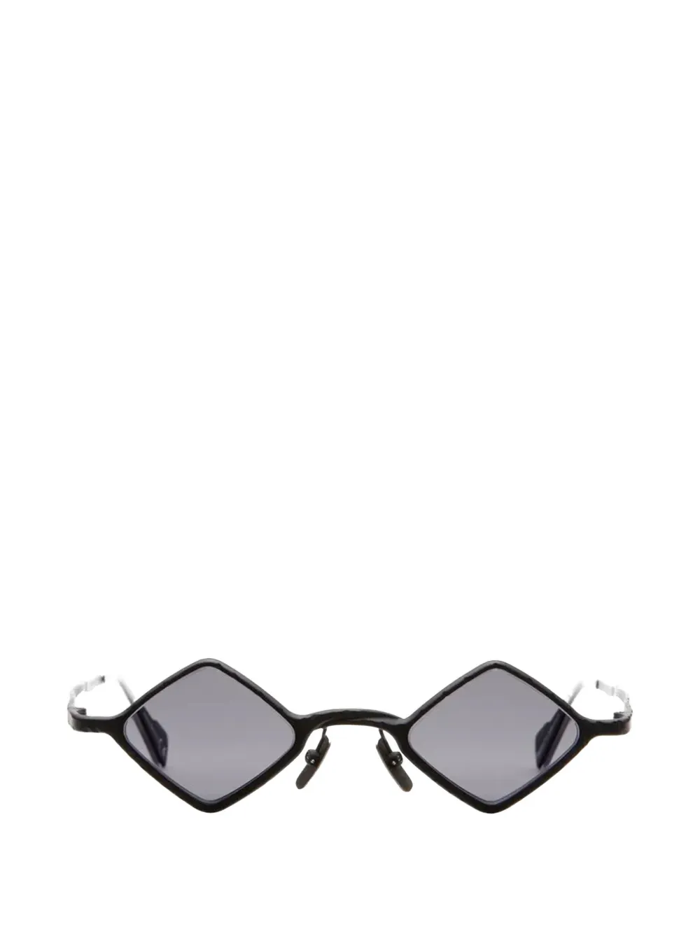 Kuboraum geometric-frame sunglasses - Nero