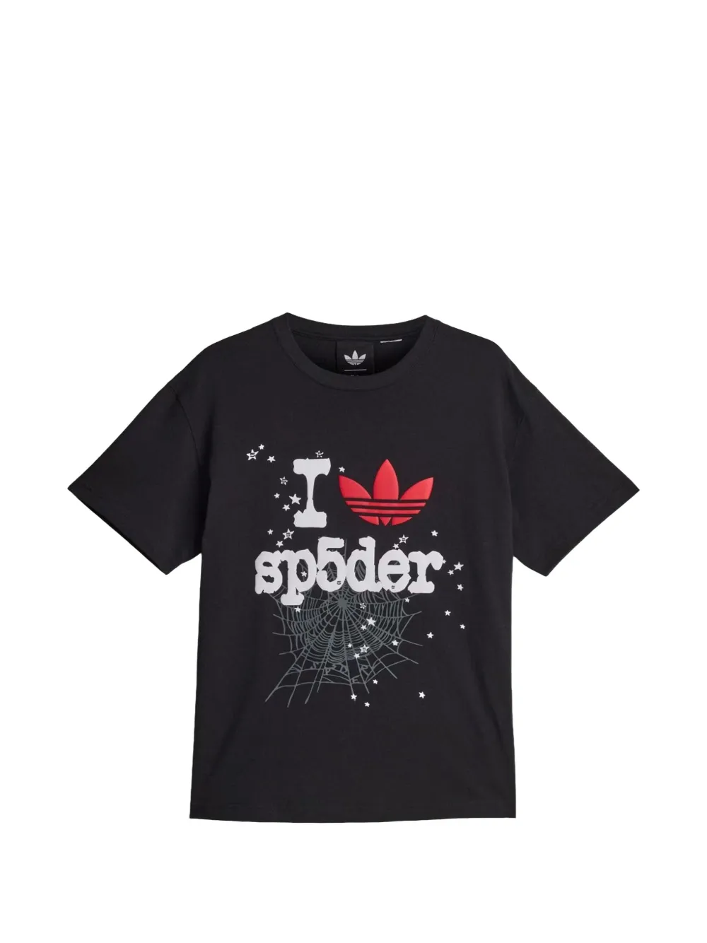 adidas X Sp5der graphic-print T-shirt - Nero