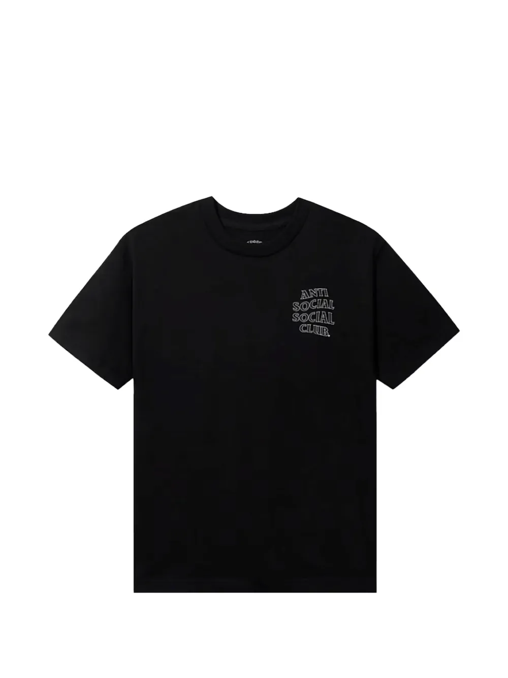 Anti Social Social Club Berlin T-Shirt mit Logo-Print - Schwarz