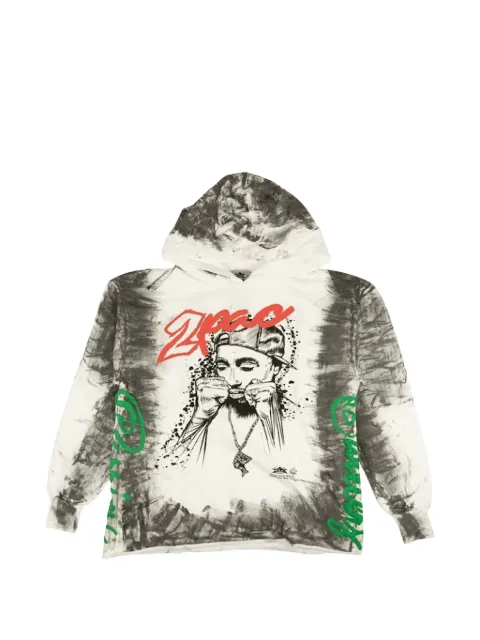 BARRIERS x 2Pac graphic-print hoodie