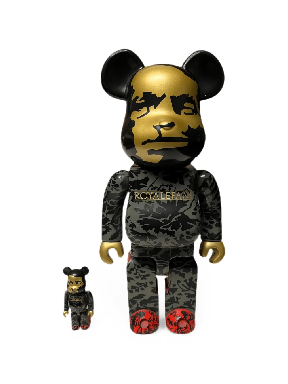 MEDICOM TOY x SBTG Royalfam Bearbrick figurine set - Grigio
