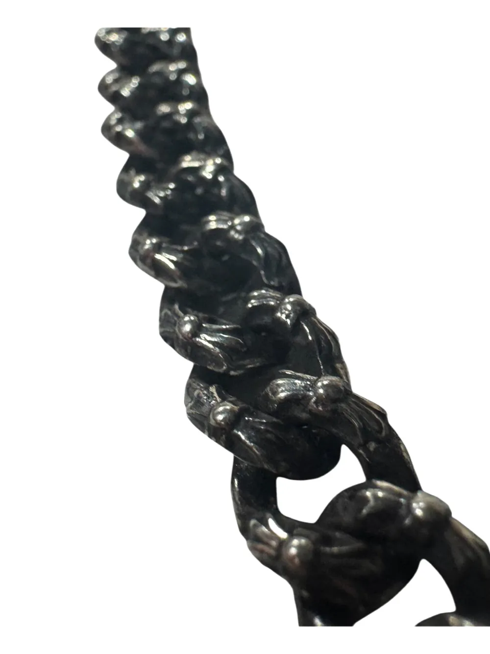  Chrome Hearts Collar Extra Fancy - Plateado 
