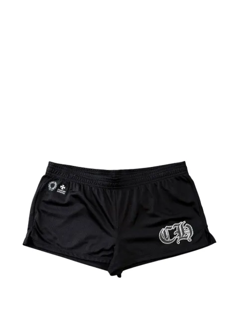 Chrome Hearts mesh logo-print shorts