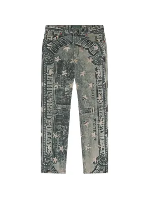 Denim Tears x Stussy x Our Legacy straight-leg Jeans | Black