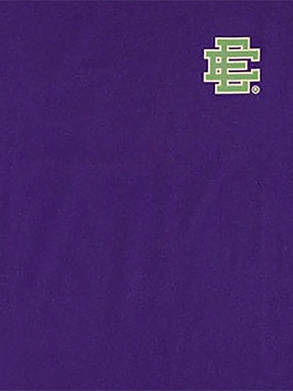 ERIC EMANUEL T-shirt met logoprint Paars