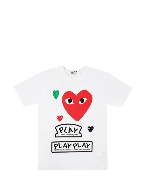 Comme Des Garçons playera con logo estampado