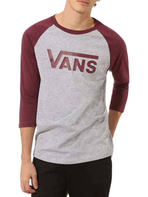 Vans camiseta Classic Heather con logo estampado